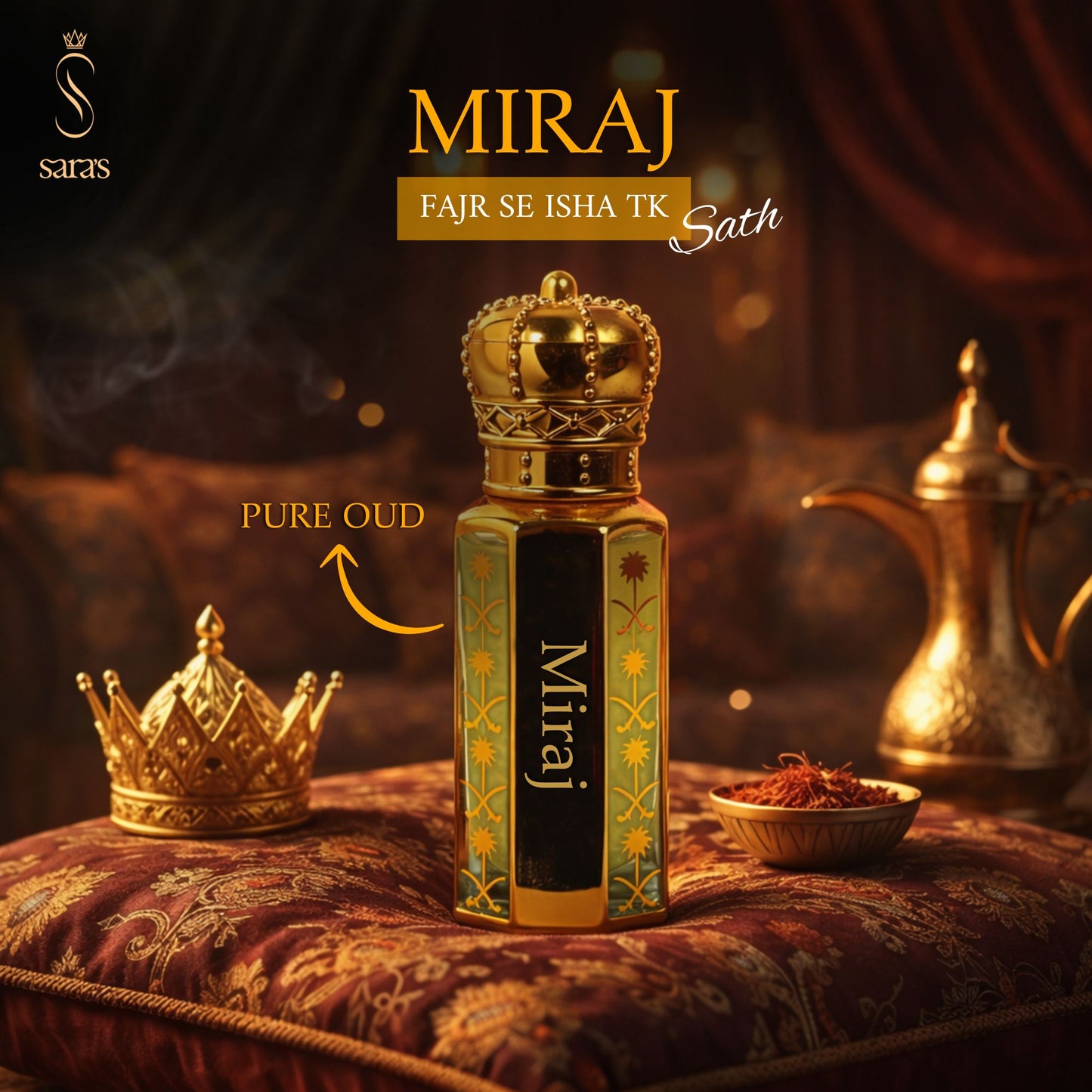 Miraj - Premium Pure Oud Attar