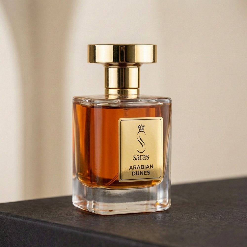 Sara's Arabian Dunes: Golden Oud Elegance