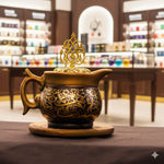 Sara's Calligraphy Mabkhara: The Gilded Pitcher