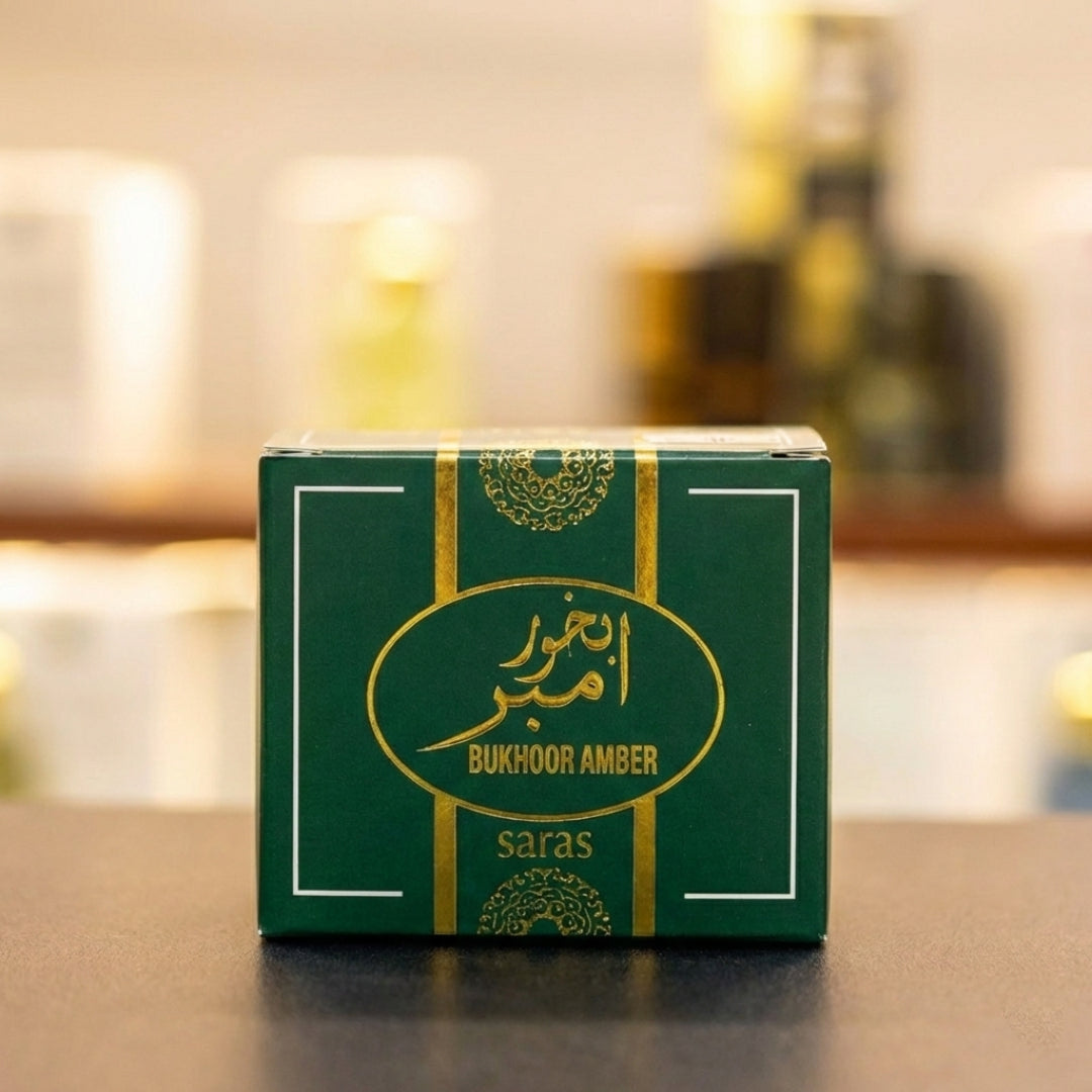 Sara’s Bukhoor Amber: Royal Emerald Edition