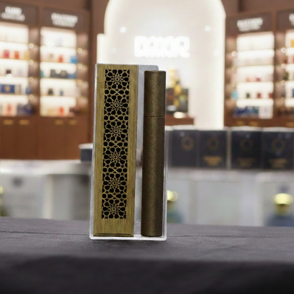 Imperial Calligraphy Mabkhara: The Gilded Pitcher